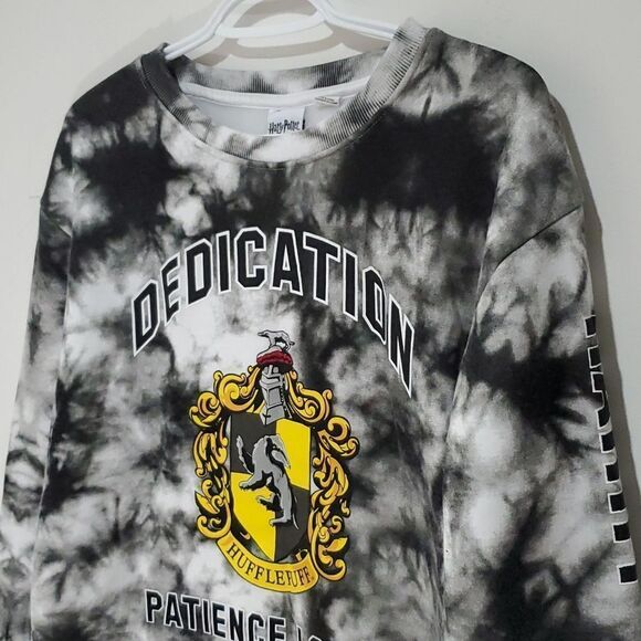 Harry potter small black and grey long sleeve crewneck sweater - Picture 2 of 8